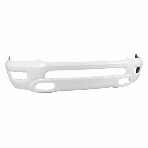 Bright White Front Bumper Face Bar For 2019-2024 Dodge Ram 1500